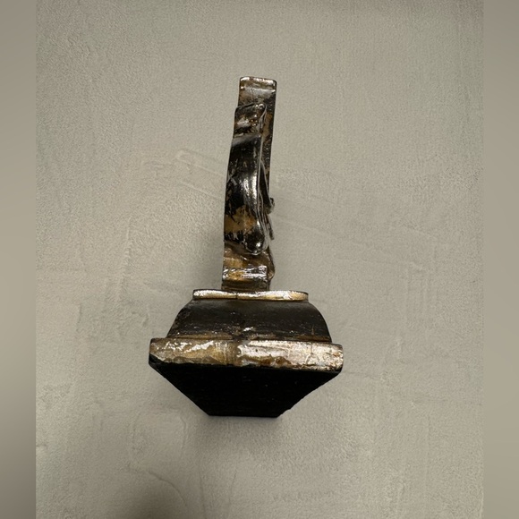 Vintage Silver Peace ☮️ Decor 10”x5.25x2.25 - Picture 7 of 10